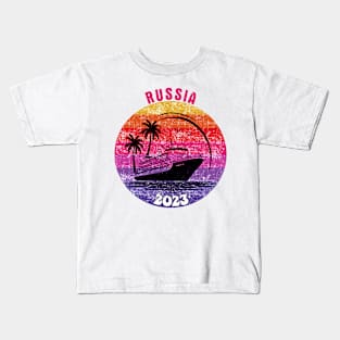 Russia Cruise 2023 Kids T-Shirt